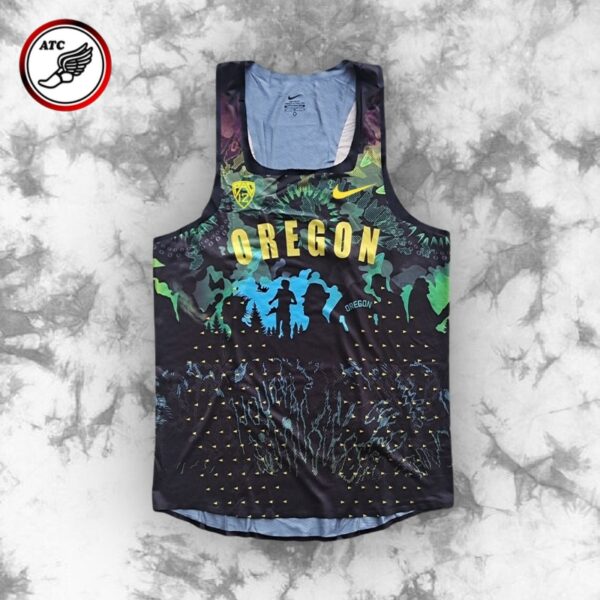 cloth 150.1 Nike Oregon Ducks Team Galaxy Edition Singlet