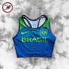 cloth 158.1 Nike Brasil Team 2016 Edition Crop Top