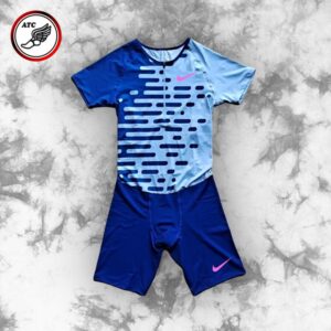 Nike Team 2023 Edition Half Sleeve Blue Speedsuit