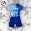 cloth 173.2 Nike Team 2023 Edition Half Sleeve Blue Speedsuit