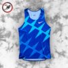 Nike Team 2020 Edition Blue Singlet