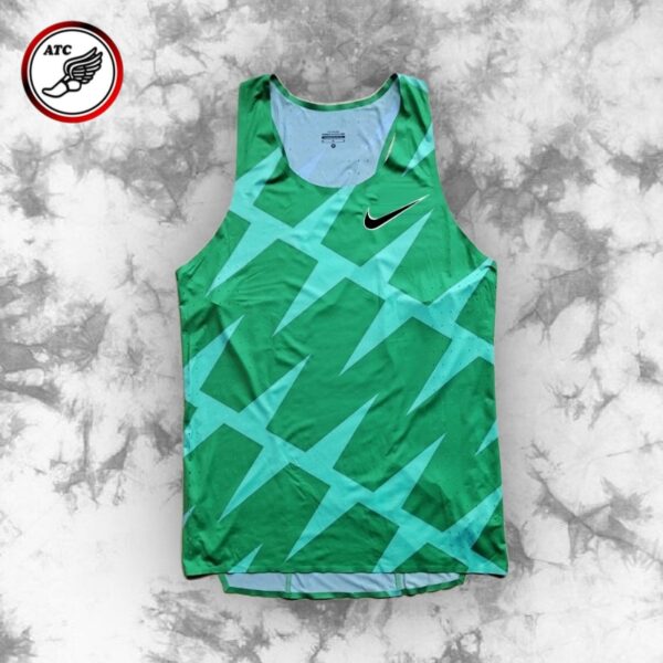 Nike Team 2020 Edition Green Singlet