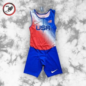 Nike USA Team Red Blue Speedsuit