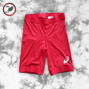 Asics Red Half Tight
