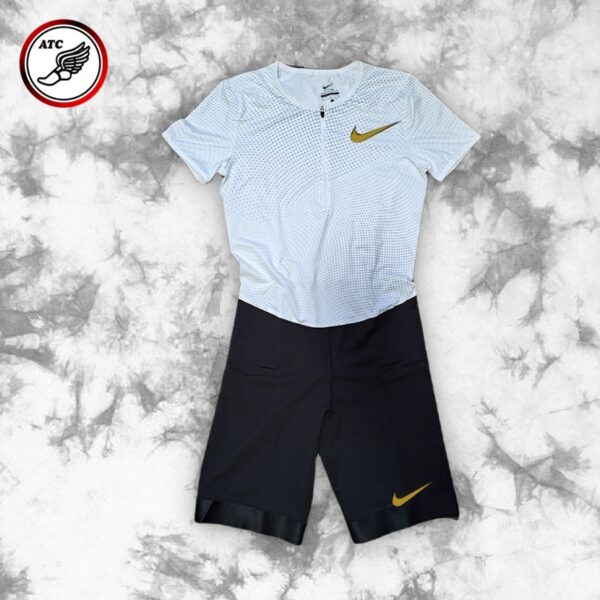 cloth 95.11 Nike Special Edition Half Sleeve White Speedsuit