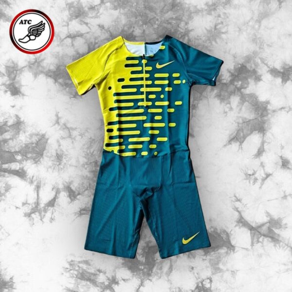 Nike Team 2023 Edition Half Sleeve Yellow Speedsuit