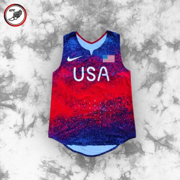 cloth 220.1 Nike USA Team 2024 Edition Middle Singlet