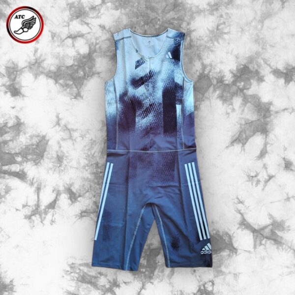 Adidas Team Gray Tie-Dye Edition Speedsuit