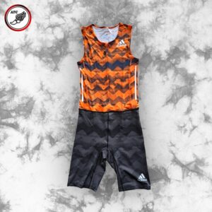 Adidas Team Orange Black Chevron Edition Speedsuit